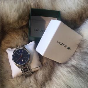Lacoste Men’s Chrome Watch | Brand New In Box